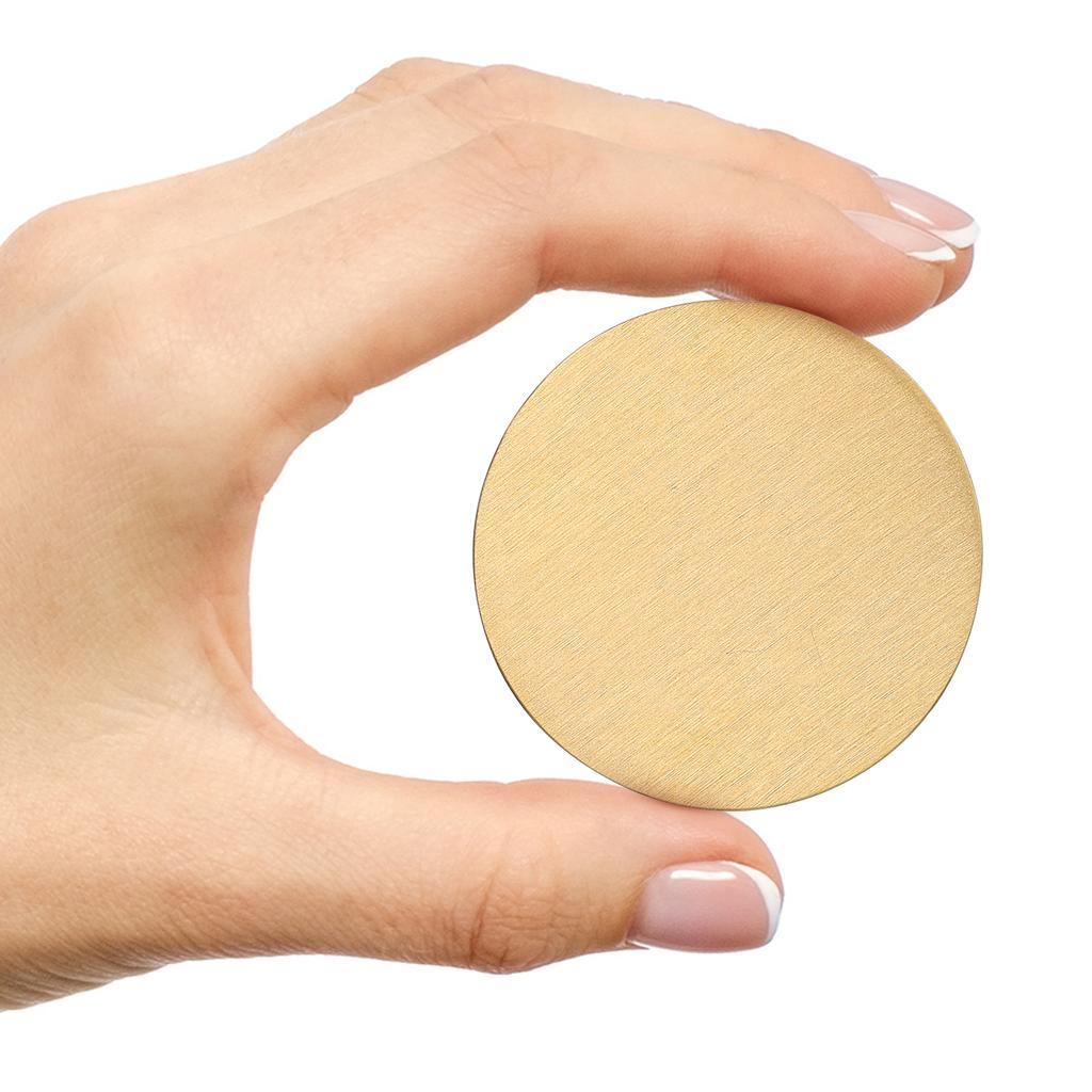 4/5/6cm Chinese Calligraphy Paperweight Round Shape Solid Brass Paper Weight Pressing Prop For Chinese Painting Art Supplies