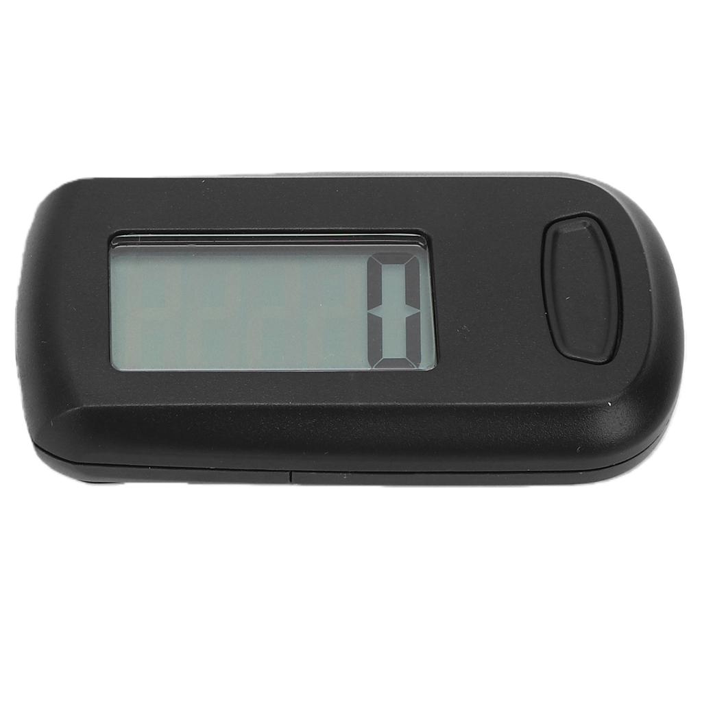 Pedometer Accurate Clip On Design Single Function Wearable 3D Step Counter for Running Walking