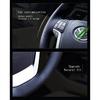 Personalisierbare Mikrofaser-Leder-Autolenkradabdeckung Für Ford Focus 3 2015-2018 Kuga 2016-2019 Escape C-MAX Ecosport 2018-2019
