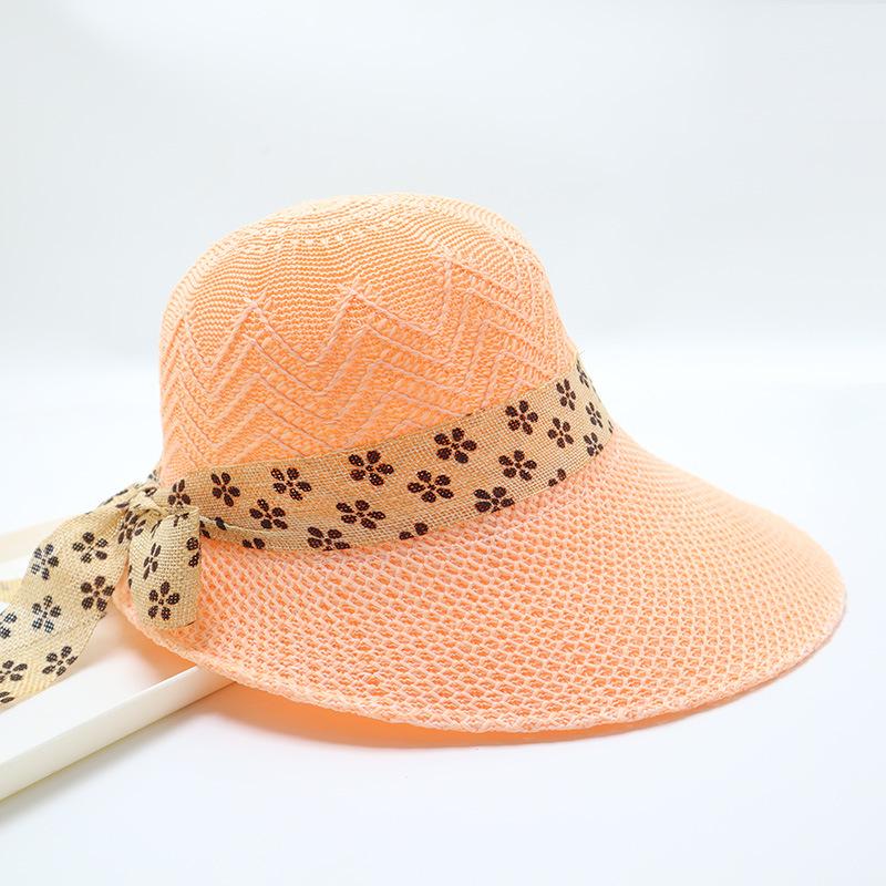 Women's Straw Hat with Large Brim, Summer Shading, Sweet and Versatile Cool Hat, Seaside Beach Hat, Sunscreen Hat, Women's Model