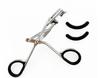 Eyelash Curler for Single and Fine Shallow Curve for a Perfect Includes Two Silicone Replacement Rubber Spring-loaded Eyelids, Slits, Lines. Fit.