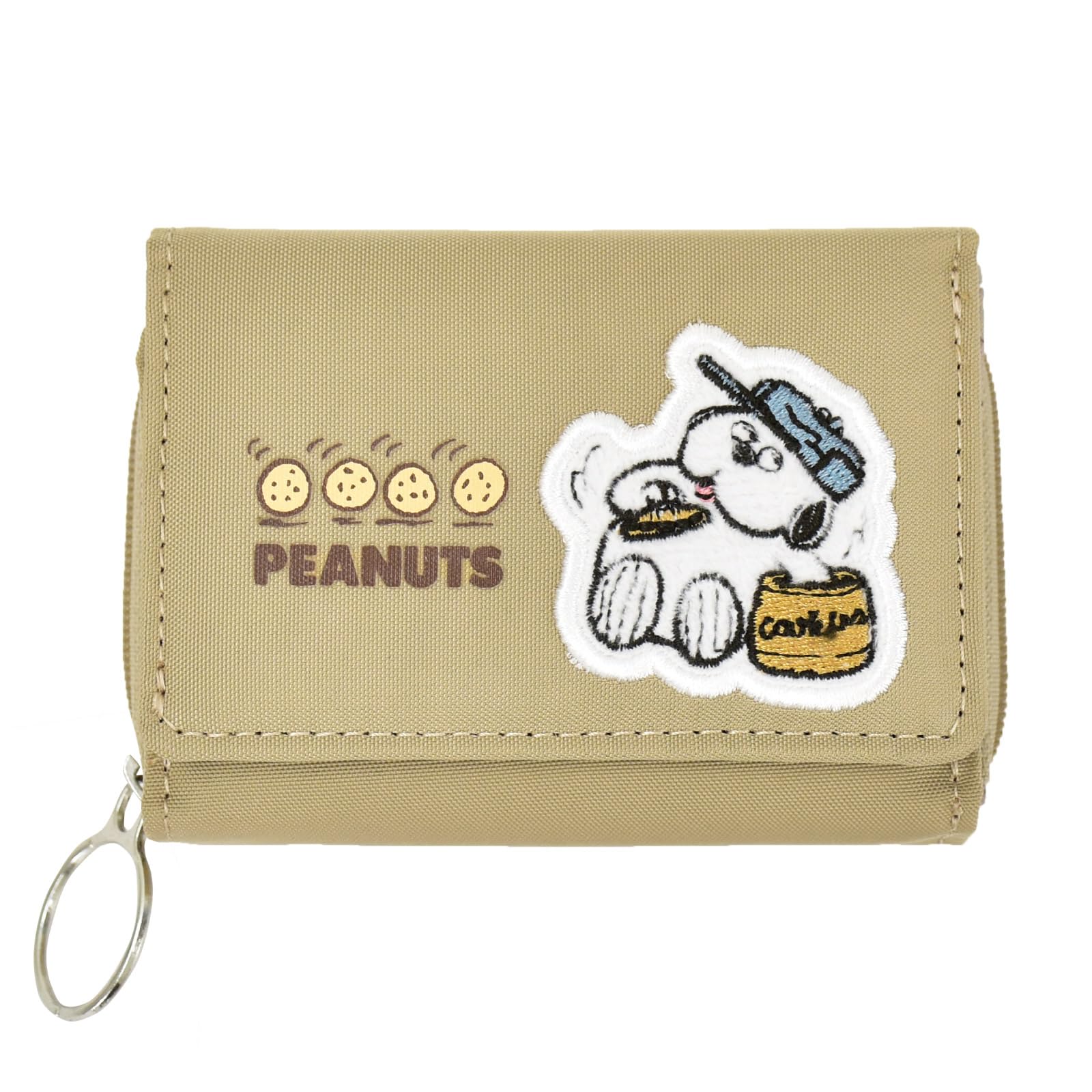 

Складаний гаманець Snoopy з відділеннями для купюр і монет, зовнішнім роздільником, для жінок, для поїздок на роботу, до школи, подорожей, дорослих, студентів та дітей, милий