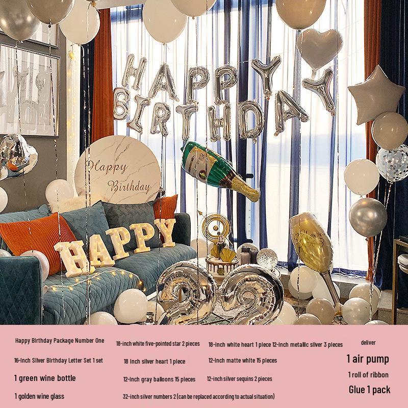 Balony na przyjęcie urodzinowe, Akcesoria do zdjęć i Dekoracje