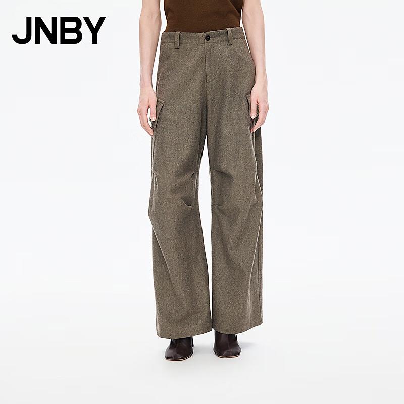 

JNBY 2025 Winter Wool Blend Casual Cargo Pants S