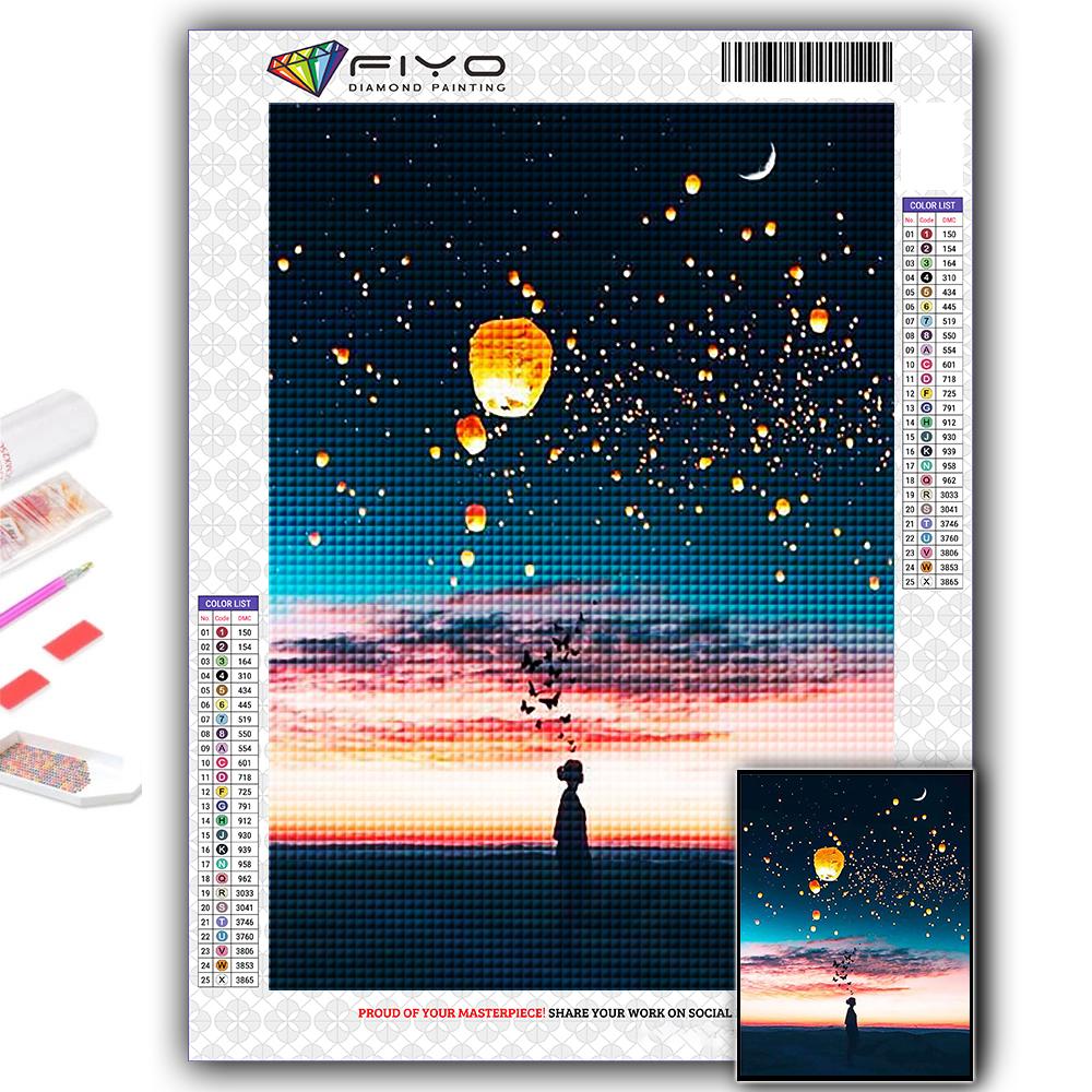 Full 5D Diy Diamond Painting Moon Art 5D Diamond Painting