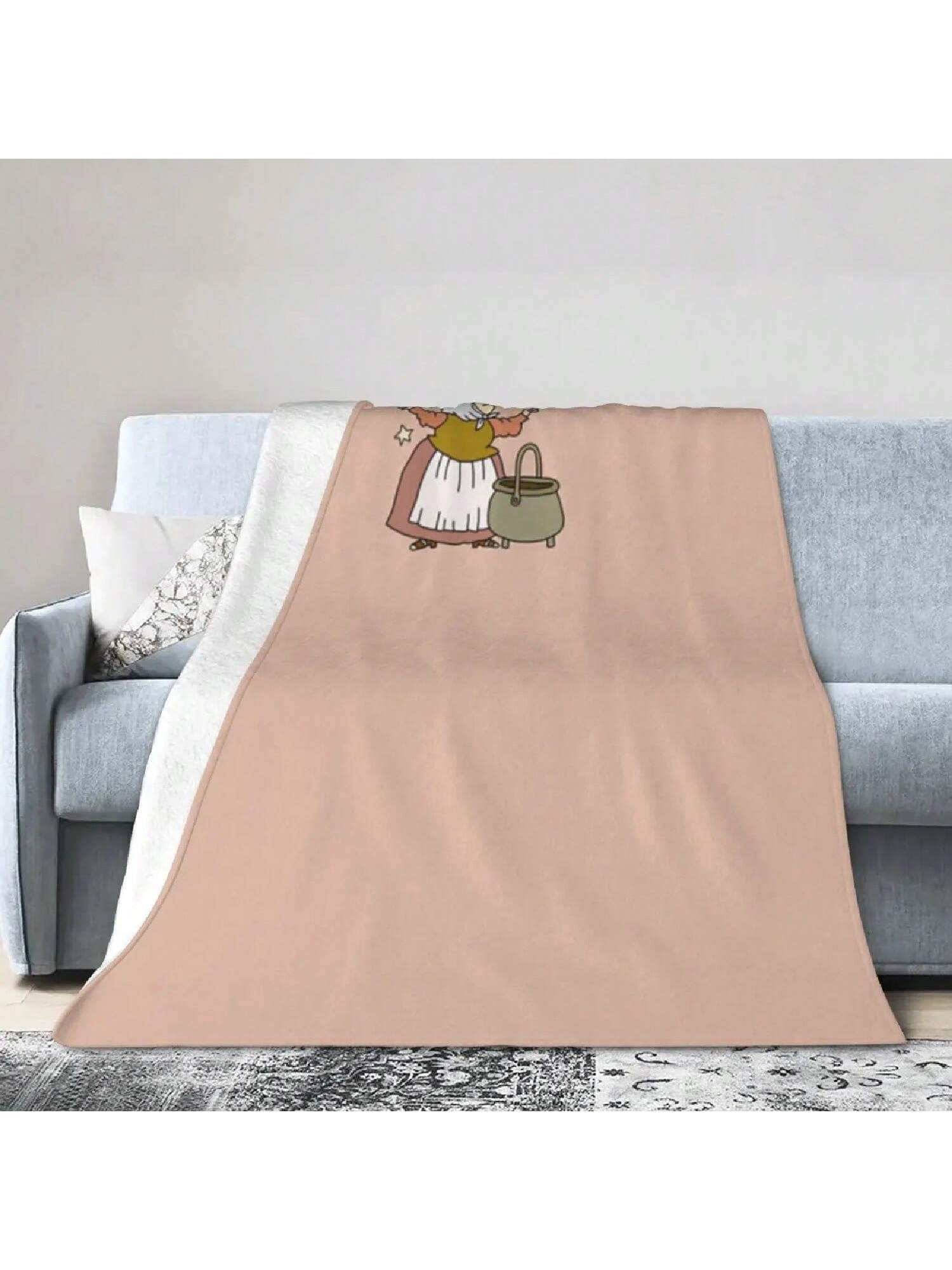 Strega Nona Ultra-Soft Superfine Flannel Blanket 75X95CM