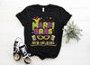 Mardi Gras New Orleans Louisiana Vintage Souvenir Geschenk T-Shirt, Bourbon Street, Jazz Festival, Reise Urlaub Trip Französisches Viertel Retro,