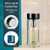 V265 Double Wall Glass Tea Infuser Bottle