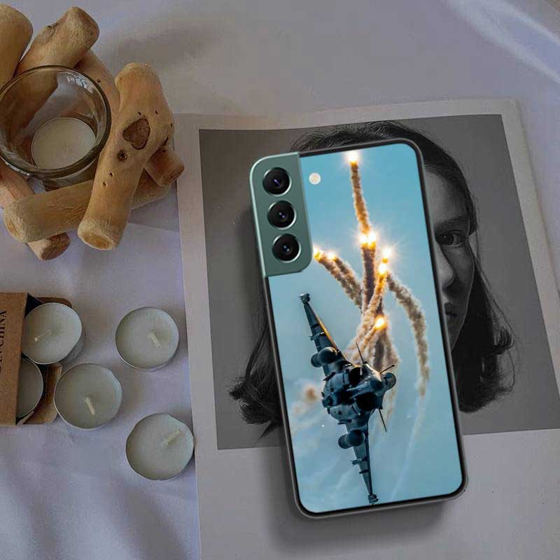 War Aircraft Phone Case For Samsung A15 A25 A35 A55 Galaxy A12 A22 A32 A52 A72 A54 A34 A24 A14 A53 A33 A23 A13 A73 A42 5G CoverW