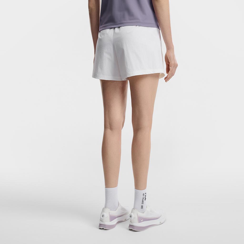 Fila Calças Femininas A51W621803F-WT de Fitness Largas, Absorventes de Suor, com Proteção UV e Secagem Rápida