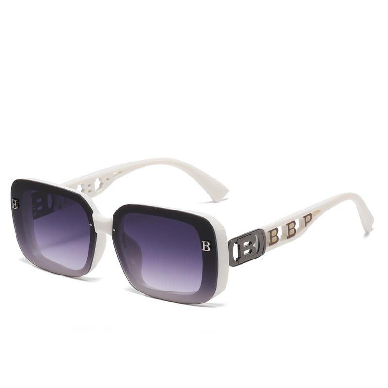 Sunglasses Women  Luxury Brand Designer Fashion High Quality Square B Men Gradient Sun Glasses For Ladies Eyewear Uv400