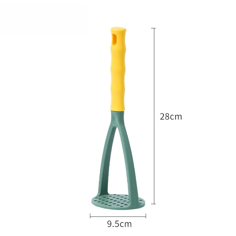 1 Pcs Kitchen PP Pressed Potato Masher Ricer Puree Juice Maker Potato Pusher Smooth Mashed Potatoes Crusher Fruit Tools Supplies