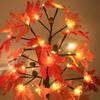 LED Thanksgiving Maple Leaf Scene Decoration Light Festival Decoration Luminous Tree Light