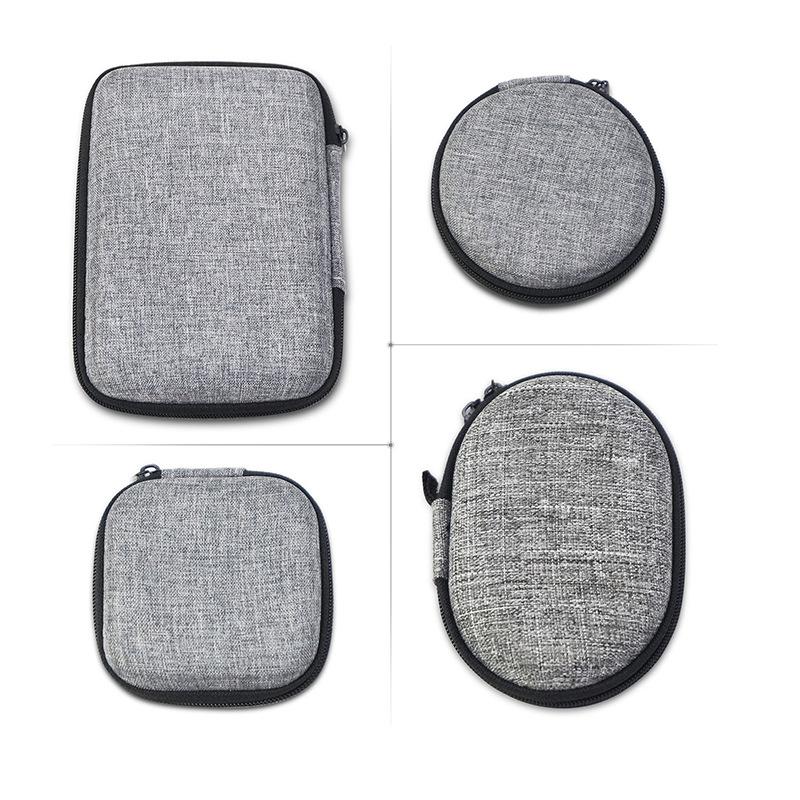 Eva Multi-Purpose Storage Bag for Earphones, Cables, Mobile Hard Disks, and Bluetooth Accessories