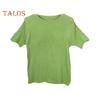 Women Tops Slim Fit Solid Color Ribbed T-Shirt Round Neck Half Sleeve Elastic Pullover Tops Daily Wear