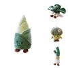 Veggie Plush Keychain White Cabbage Broccoli Corn And More