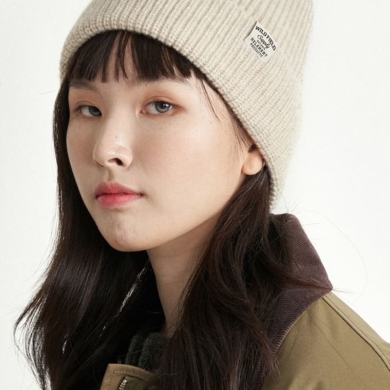 HELEMENT Combat Wool Knit Beanie (OATMEAL)