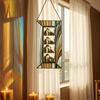 Rectangular Photo Frame Suncatcher Acrylic Window Suncatcher  Wall Hanging Decor