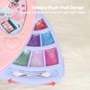 Princess Vanity Makeup Playset!Safe Washable Cosmetic Kit (Nail Polish, Blush, Lip Gloss). Multi-Func Dresser Toy. Perfect Gift