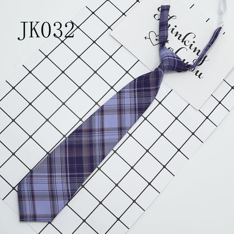Japanese College-Style Uniform with Easy Plaid Tie