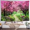 Natural Wall Tapestry Mandala Garden Landscape Bohemian Room Decoration Psychedelic Tapiz Hippie Bedroom Cloth Carpet 8 Sizes
