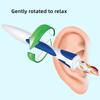 1set-Helix Earwax Extractor Ear Extractor Ear Extractor Cleaner Rotary Earpick Scoop Ear Silicone Extractor Earwax