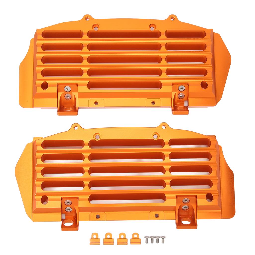 1 Pair Motorcycle Radiator Guard Cover Protector Overheat Proof Protective Grille Guard Cover for 125cc To 500cc 125