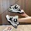 Sanfu platform panda little white shoes women's autumn 2025 new versatile fashion dopamine casual sports shoes