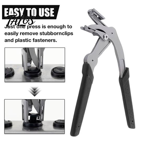 Non-slip Grip Pliers Snap Spring-Loaded Lever Ergonomic Non-Slip Spring-loaded Screw Removal Clamp Automotive Tool Trim