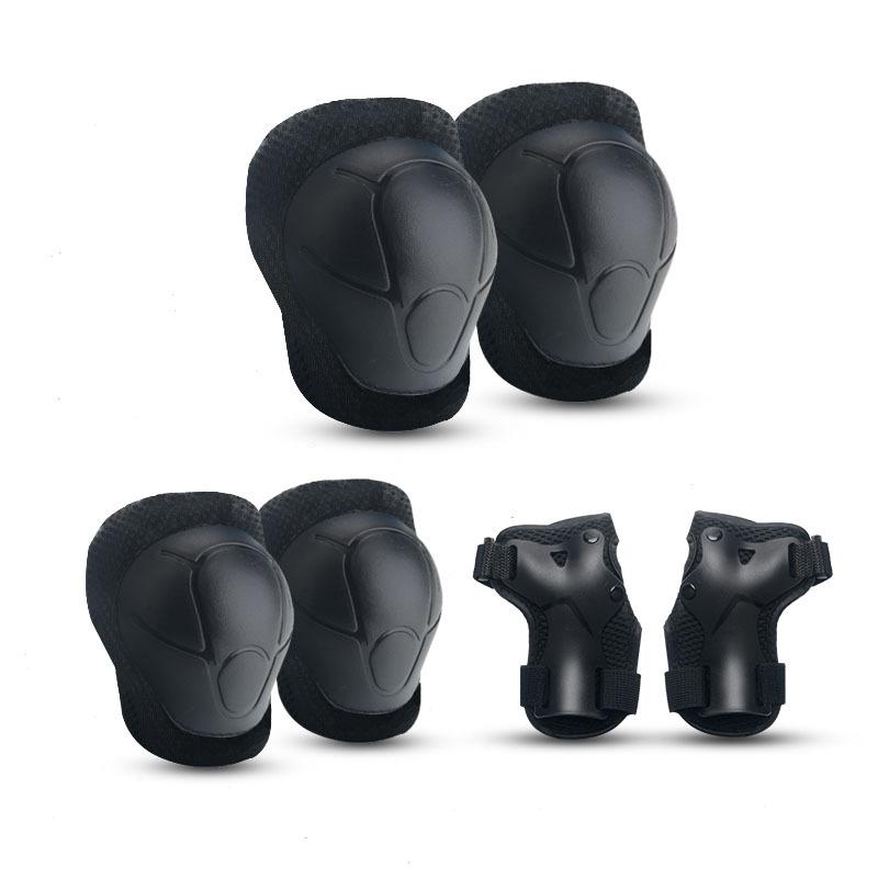 Kinder Rollschuh Schutzausrüstung Set Balance Bike Skateboard Palm Skateboard Knie Pad Ellenbogen Pad Fahrrad Sieben-stück Schutzhelm