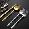 Stainless Steel Chopstick Holder Mirror Polished Convenient Chinese Chopstick Fork Rest