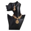 Gifts Gold Color Necklace Earring Set Plated African Bridal Jewelry Sets Dubai Jewelry Sets  Women