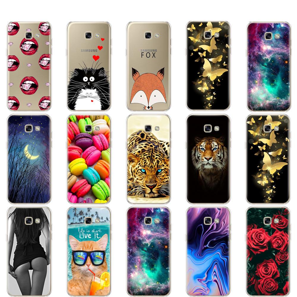 Etui na Samsung Galaxy A3 2017 Etui Pokrowiec A320 A320F Silikonowe Miękkie Etui TPU na Samsung A3 2017 Etui Ochronny Tylny Pokrowiec