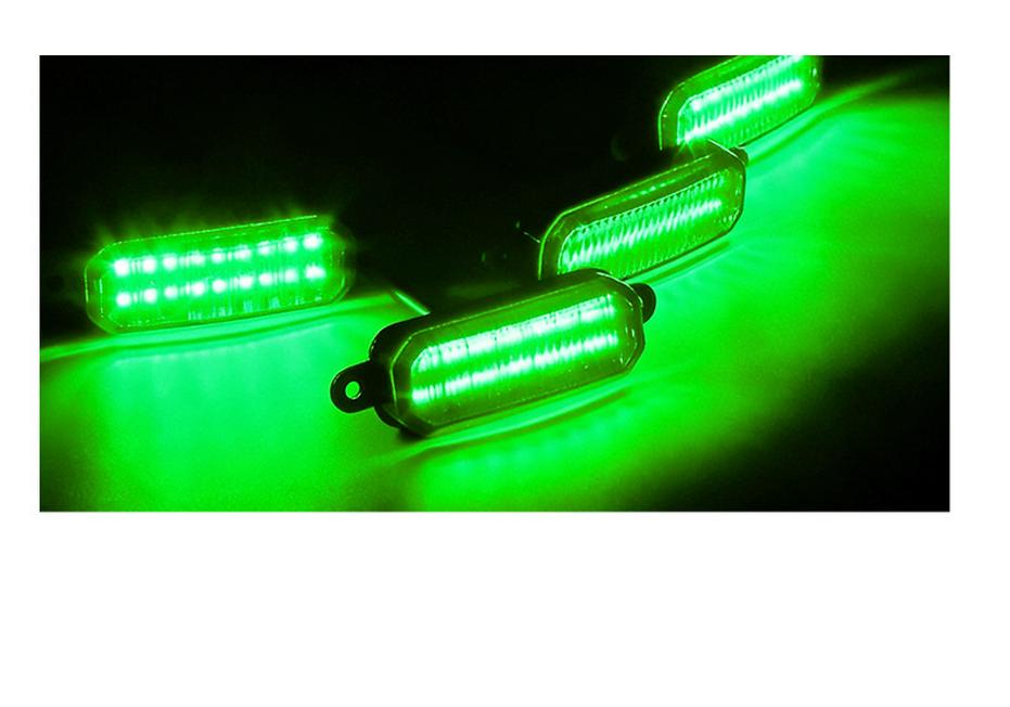 Ear Style LED Grille Light: Small Yellow Light for SUV/Pickup Off-Road Vehicles