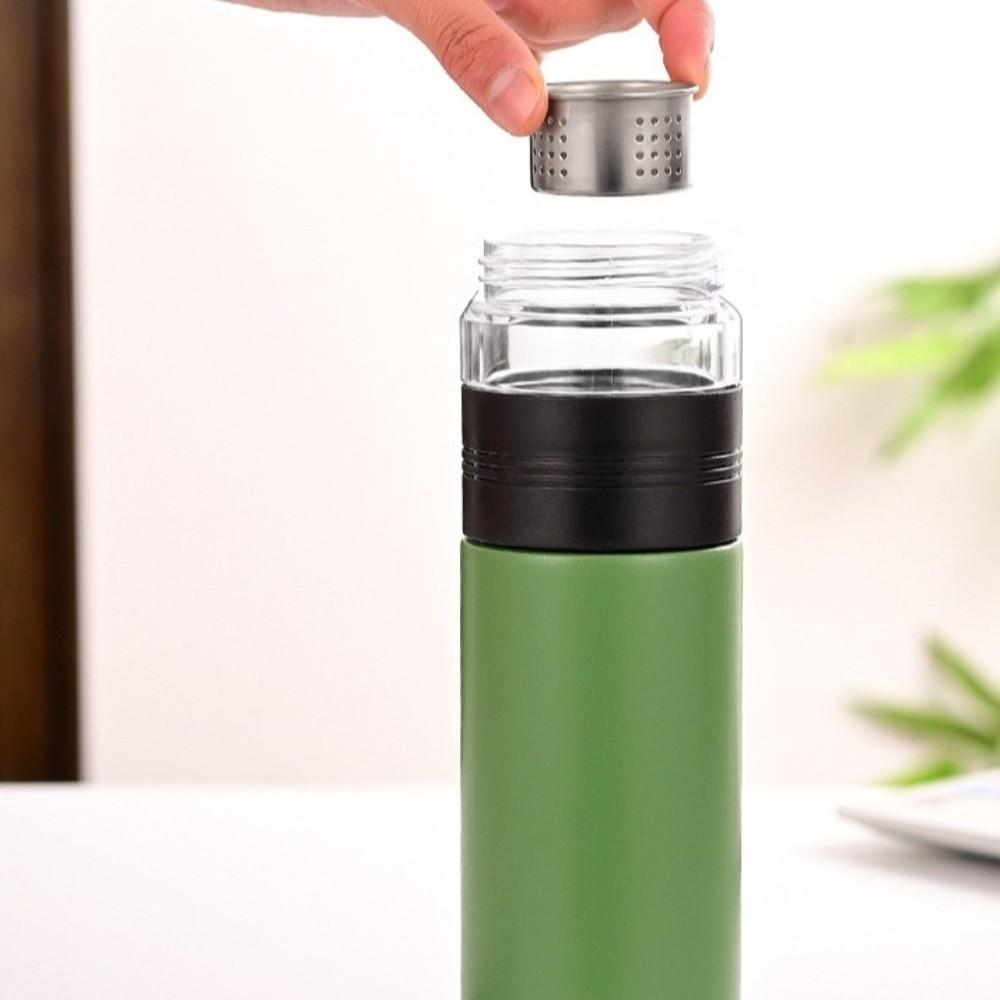 Independent Tea Stainless Steel Insulated Cup Leak-Proof Vacuum Mug Tea Infuser Bottle  Office Use