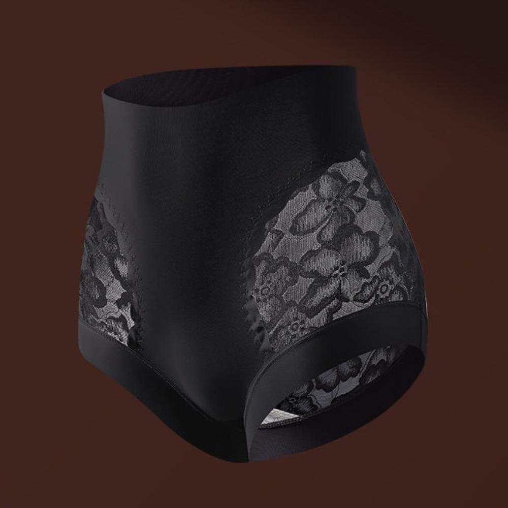 High Waist Butt Lifter Briefs Large Size Seamless Underpants Tummy Control Underwear Lady