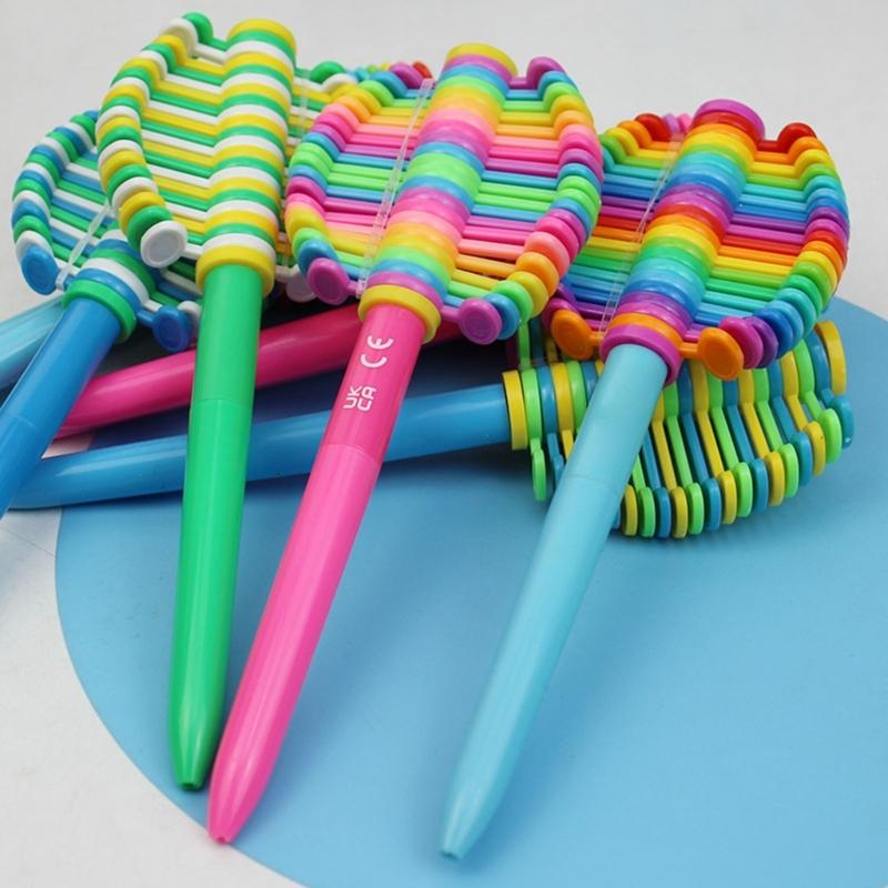 4Pcs Rotating Ballpoint Pen Decompression Spinning Pen for Kid Boy Girl Student Class Reward Christmas Gift Bag Fillers