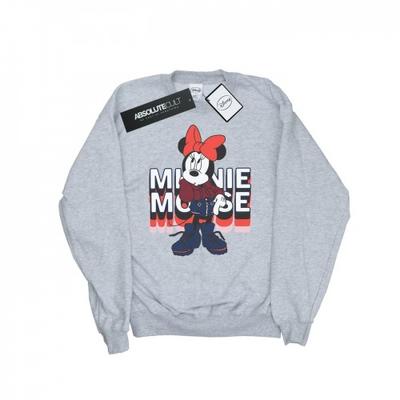 Womens/Ladies Minnie Mouse In Hoodie Sweatshirt