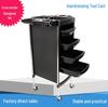 Carrinho de Ferramentas para Salão de Cabeleireiro Móvel com Prateleiras de Armazenamento Multicamadas para Permanente e Coloração