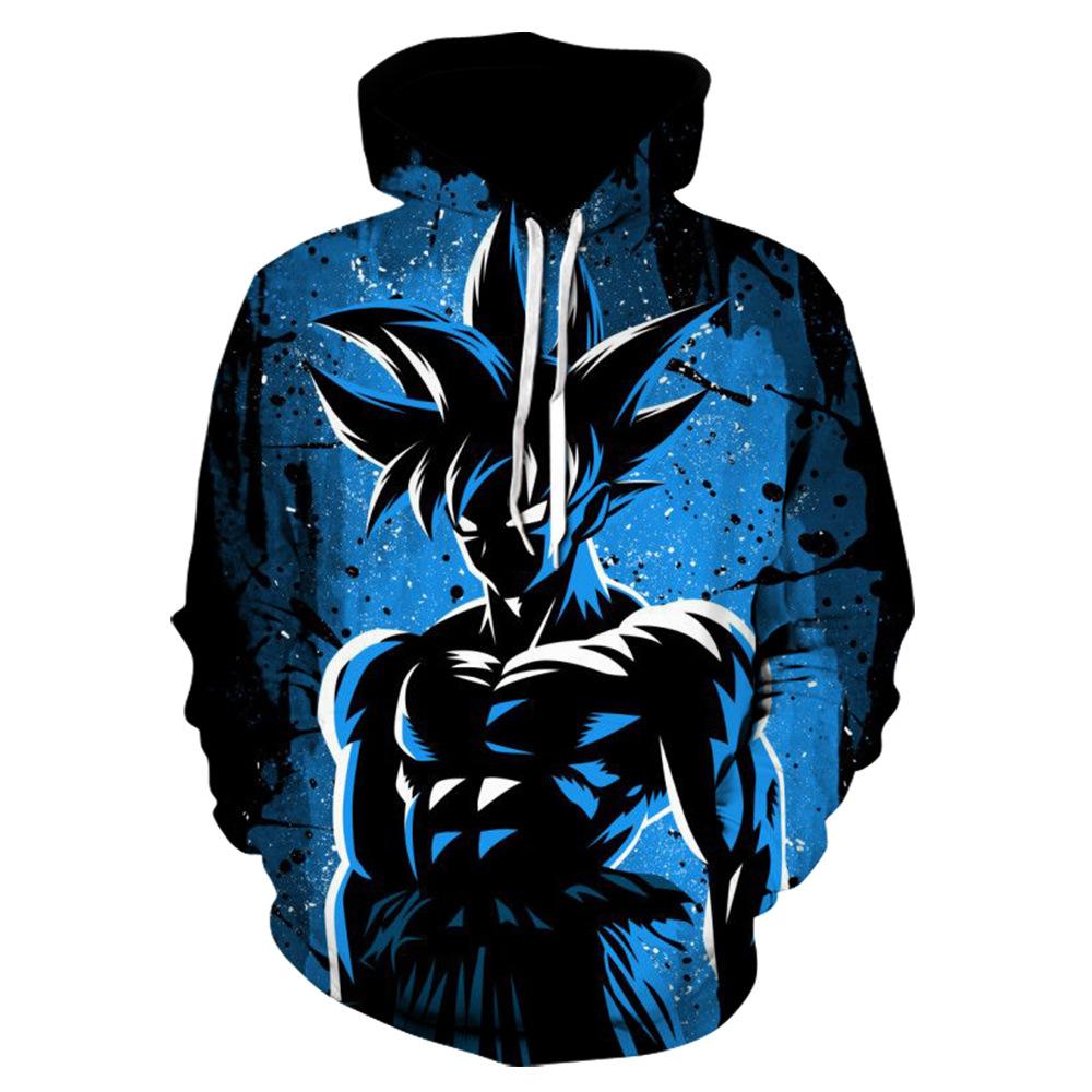 Móda pro fanoušky DRAGON BALL Grafická mikina Outdoorový sport Cosplay Pulovry Mikina s kapucí Cosplay kostým 8 barev
