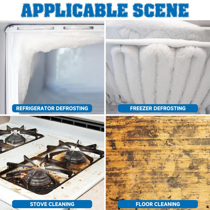 Set Raschietto per Ghiaccio 1/2 Pezzi Strumenti Durevoli per la Rimozione della Brina dal Frigorifero Pulizia Igiene Strumenti di Pulizia per Spazzaneve Pala per Rimozione Ghiaccio