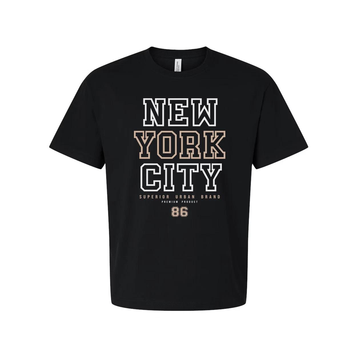 

New York City Graphic Unisex T Shirt 86 M