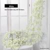 Artificial Cherry Blossom Vine - Silk Flower with 45 Rose Buds for Ceiling or Wall Hanging Decoration