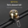 Retro Copper Bicycle Bell for Mountain and Fixed Gear Bikes