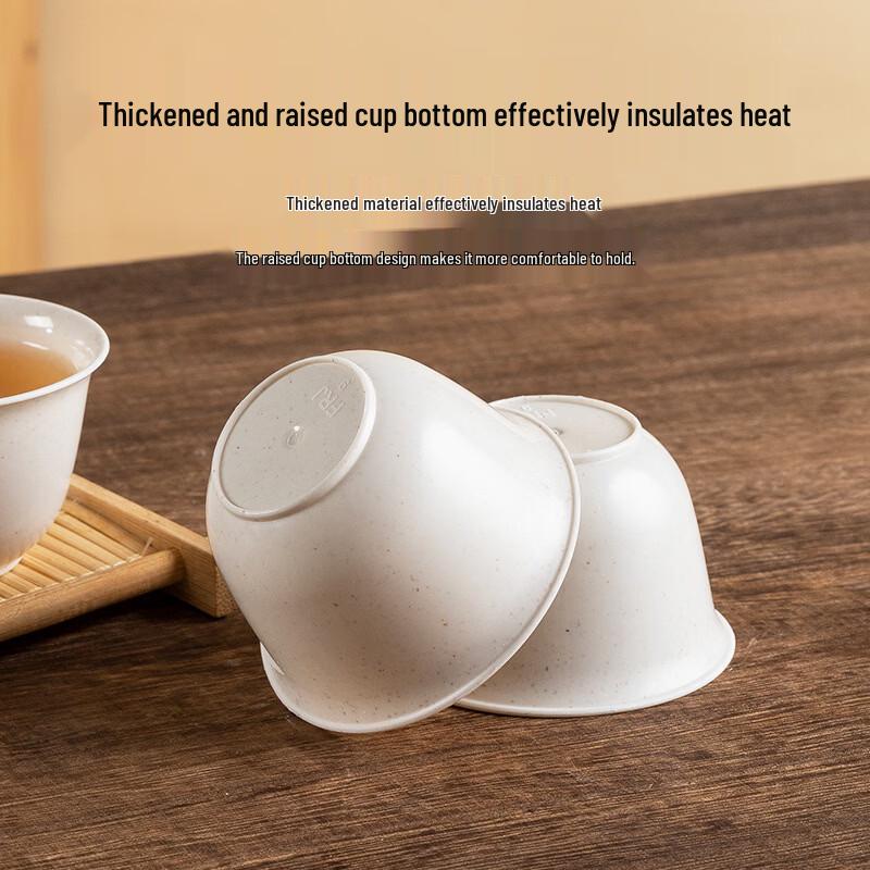 Shixun Premium Disposable Rice Husk Tea Cup