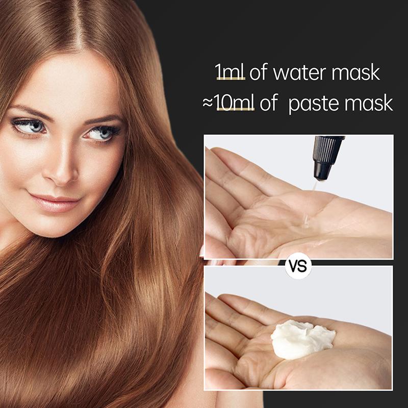 PURC 5-second Water Infusion Hair Mask Repair Damaged Hair Smoothing Nourish Soft Hair Treatment Hair Care Masks 60ml