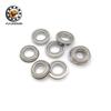2 Adet F688 Z F688ZZ F688-2Z Flanşlı Rulman 8x16x5 mm ABEC-7 Yüksek Hassasiyetli Çift ZZ Metal Korumalı Krom Çelik