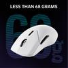 RAPOO VT9PRO 1K Wireless Gaming Mouse with PAW3398 26000 Optical 1ms Response 68g 10 Programmable for Long White Sensor, DPI, Focus, Time,