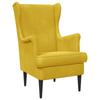 Armchair Yellow Velvet