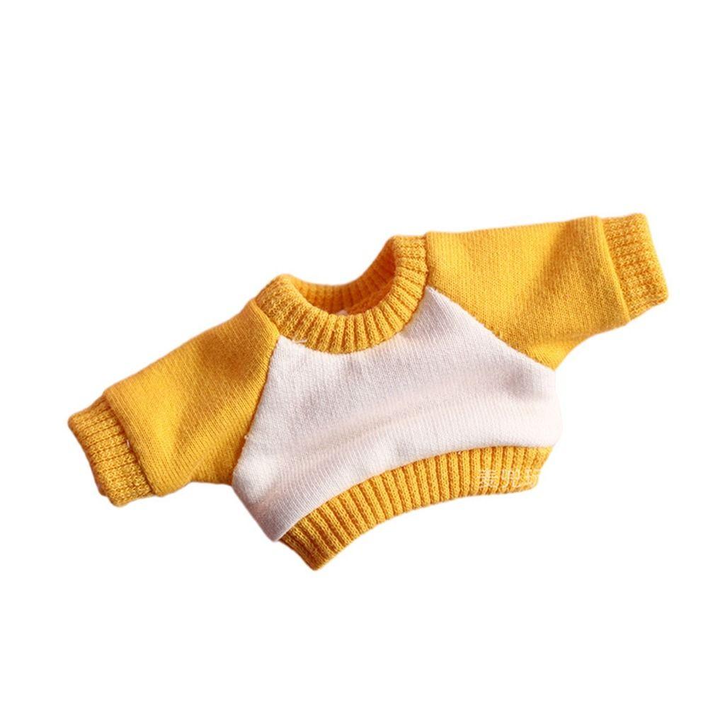 Cute Sweatshirt Outfits Casual Wear Dolls Tops High Quality Fashion Clothes  for 10cm Cotton Dolls